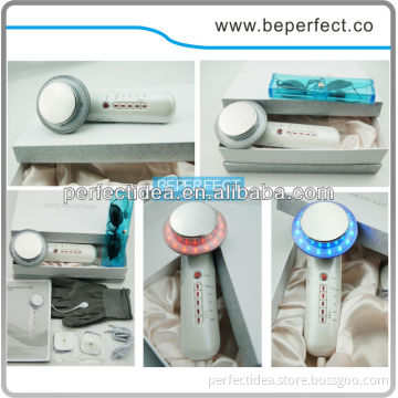 2013 Last Paypal accept 6 in 1 Supersonic Galvanic Photon Home use beauty massager